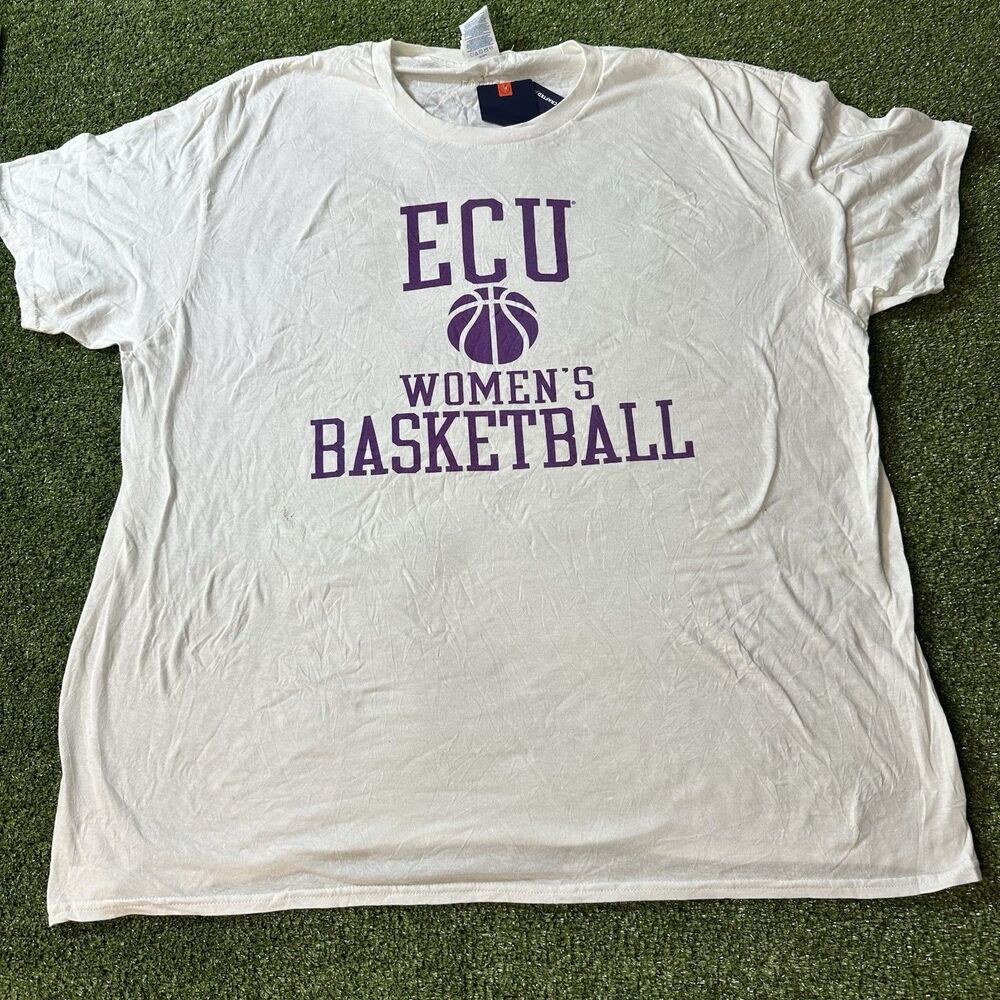 Fanatics Women's EAST CAROLINA PIRATES Shirt Sz 2XL Men’s NWT White ECU